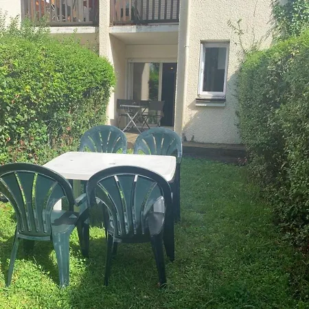 **studio Cabine Avec Terrasse, Jardin, A 500m De La Plage - Wifi Et Stationnement Inclus** - Fr-1-465-101 Cabourg